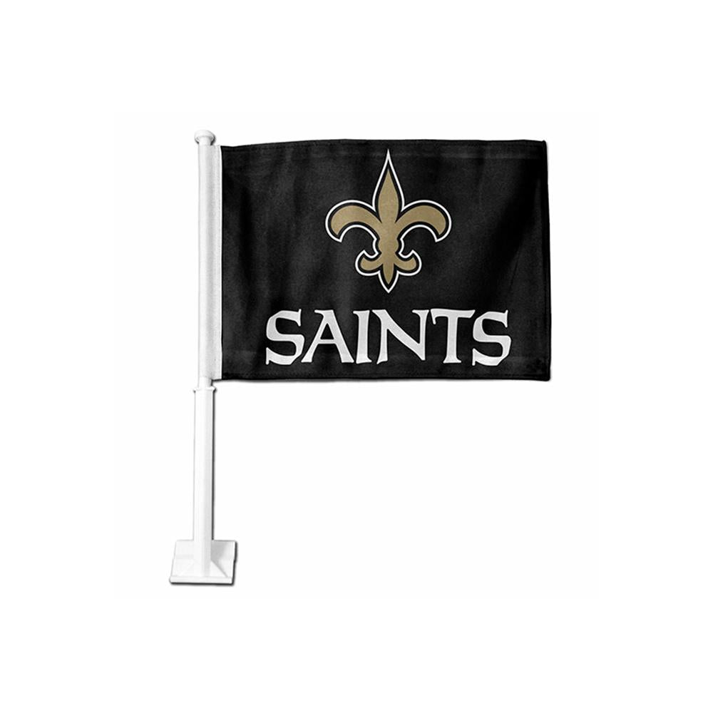 New Orleans Saints Nfl Team Color Car Flag