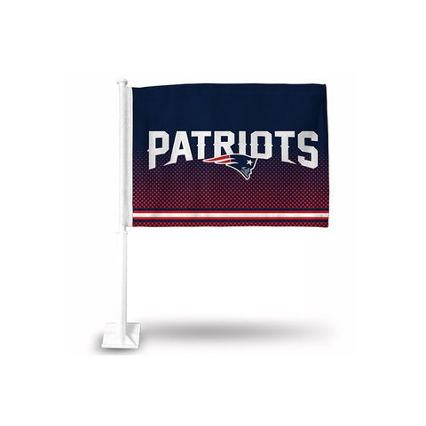 New England Patriots Nfl Team Color Car Flag