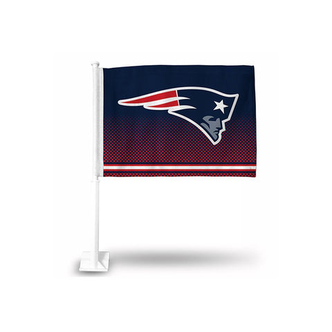 New England Patriots Nfl Team Color Car Flag