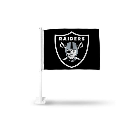 Oakland Raiders Nfl Team Color Car Flag