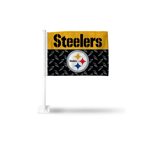 Pittsburgh Steelers Nfl Team Color Car Flag