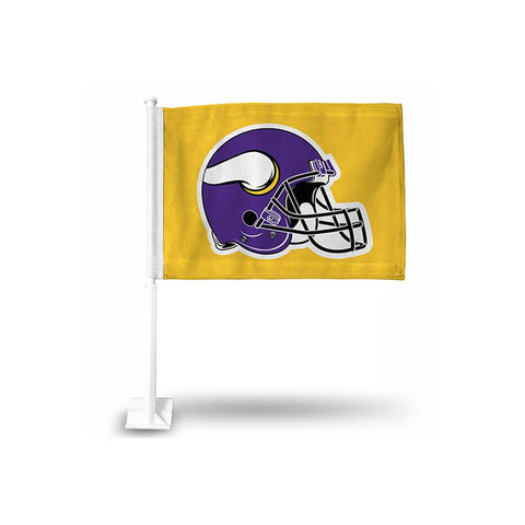 Minnesota Vikings Nfl Team Color Car Flag