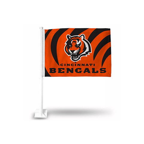 Cincinnati Bengals Nfl Team Color Car Flag