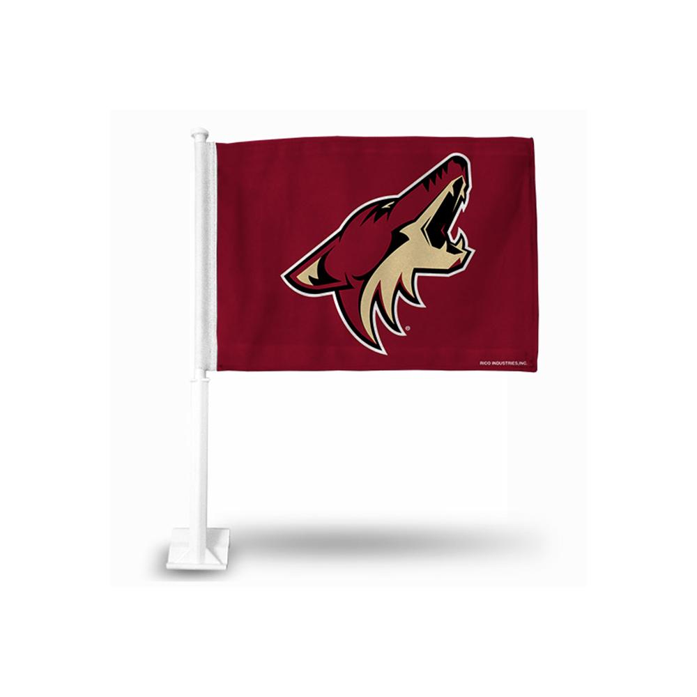 Phoenix Coyotes Nhl Team Color Car Flag