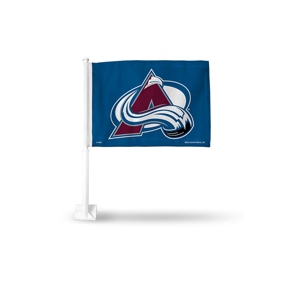 Colorado Avalanche Nhl Team Color Car Flag