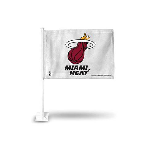 Miami Heat Nba Team Color Car Flag