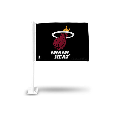 Miami Heat Nba Team Color Car Flag