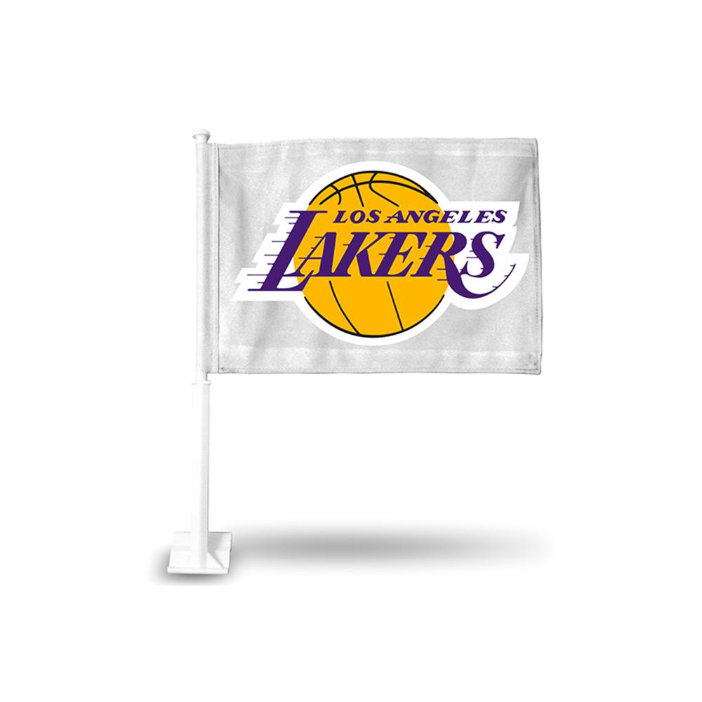 Los Angeles Lakers Nba Team Color Car Flag