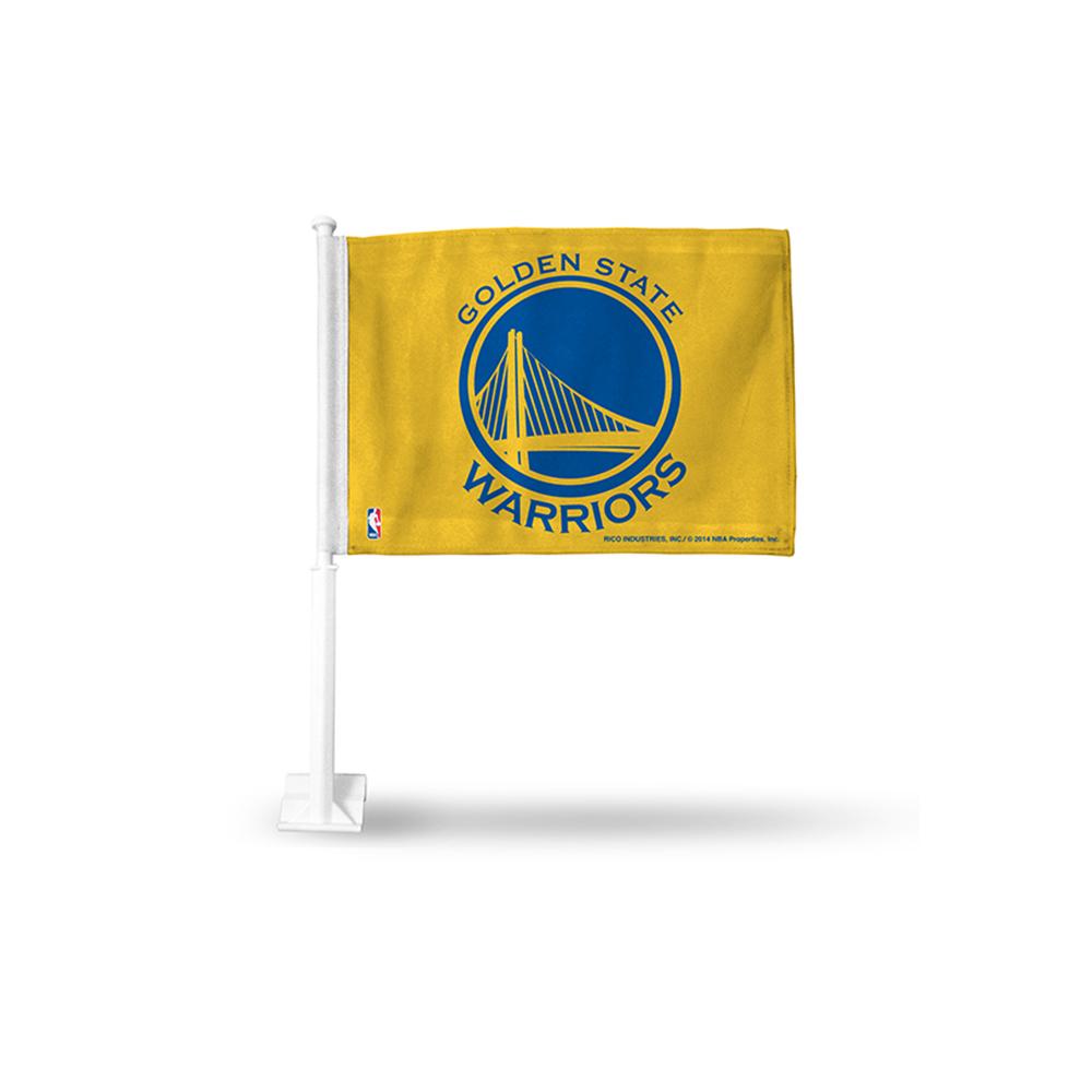 Golden State Warriors Nba Team Color Car Flag