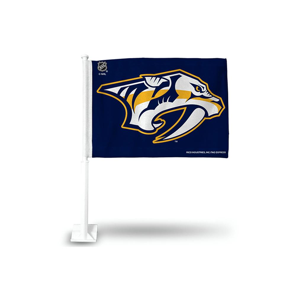 Nashville Predators Nhl Team Color Car Flag