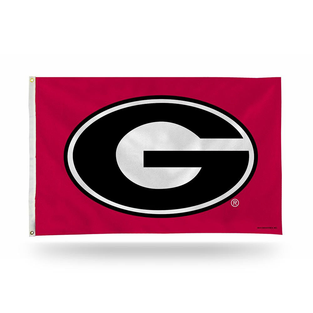 Georgia Bulldogs Ncaa 3ft X 5ft Banner Flag