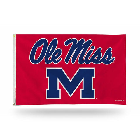 Mississippi Rebels Ncaa 3ft X 5ft Banner Flag