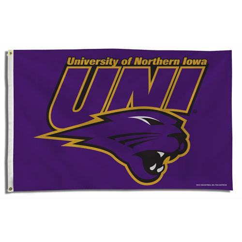 Northern Iowa Panthers Ncaa 3x5 Flag