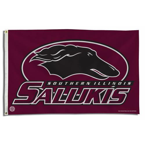 Southern Illinois Salukis Ncaa 3x5 Flag