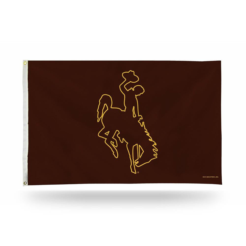 Wyoming Cowboys Ncaa 3ft X 5ft Banner Flag