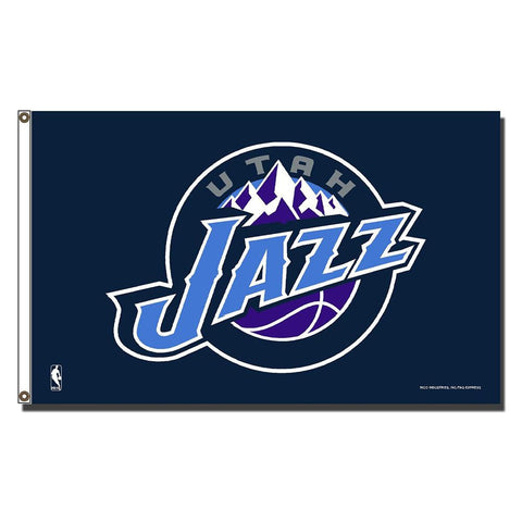 Utah Jazz NBA 3ft x 5ft Banner Flag