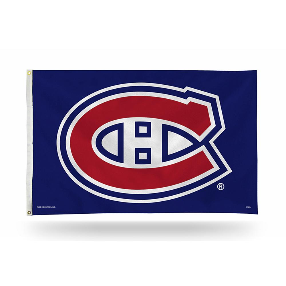 Montreal Canadiens Nhl 3in X 5in Banner Flag