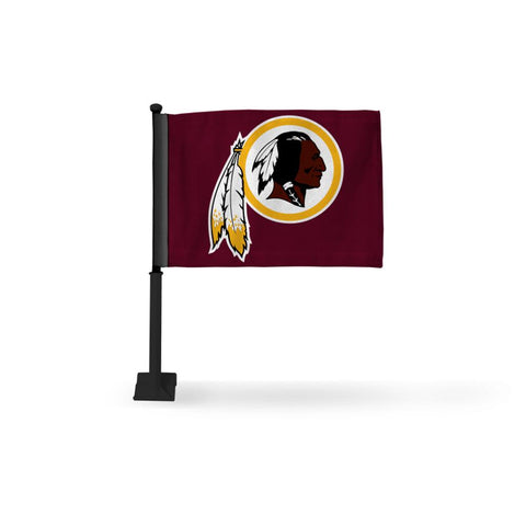 Washington Redskins Nfl Car Flag (black Pole)