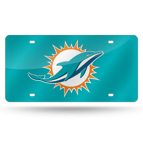 Miami Dolphins Nfl Laser Cut License Plate Cover