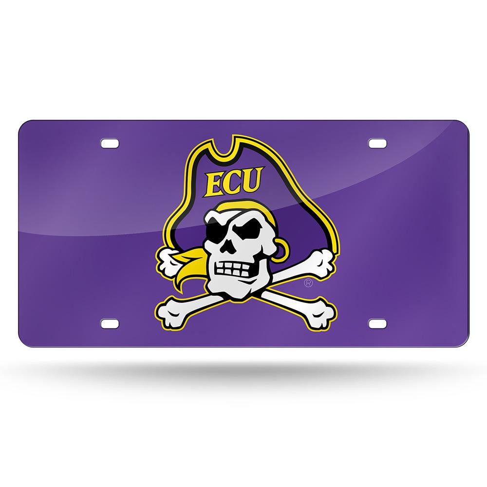 East Carolina Pirates Ncaa Laser Cut License Plate Tag