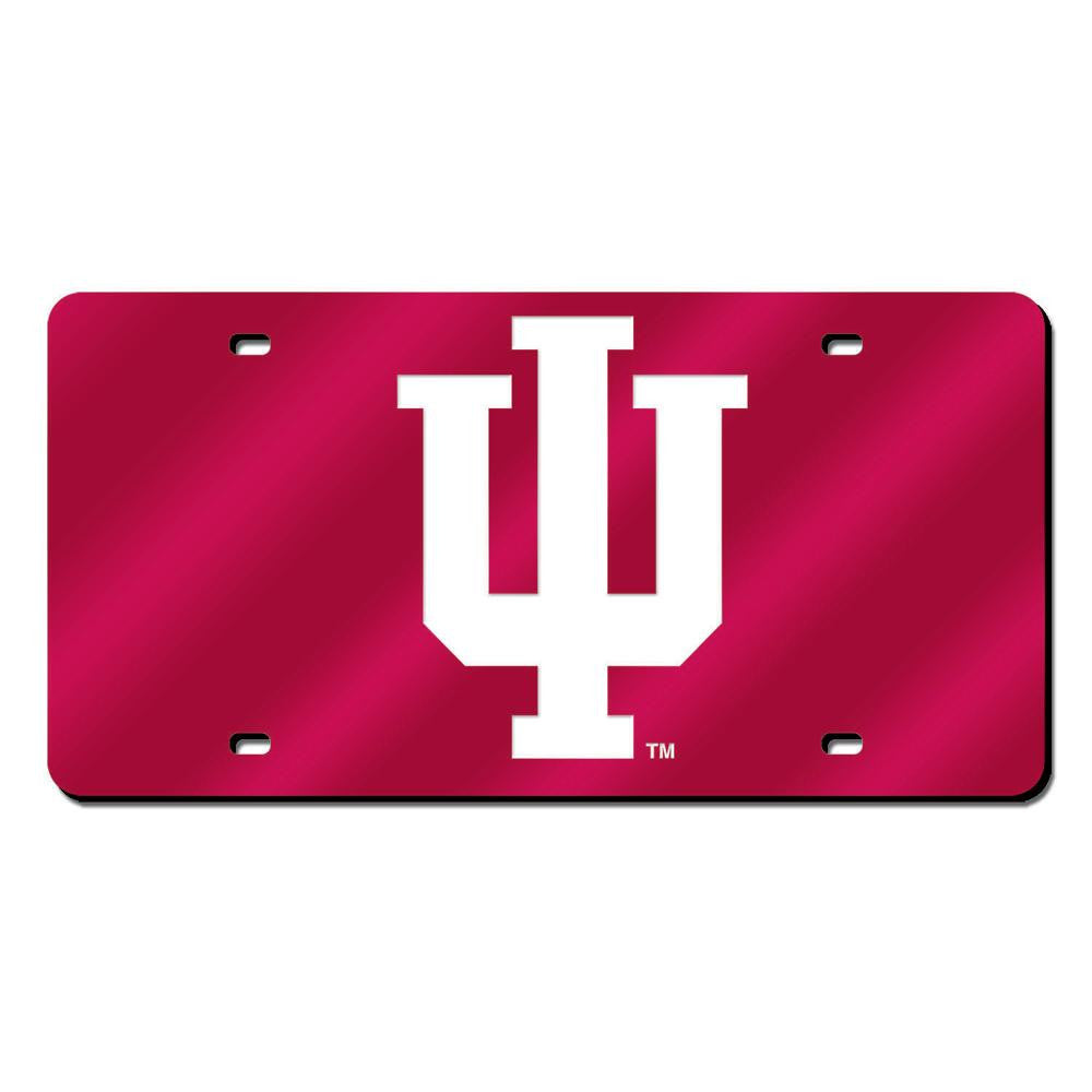 Indiana Hoosiers Ncaa Laser Cut License Plate Cover