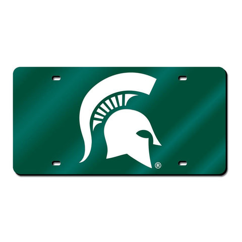 Michigan State Spartans Ncaa Laser Cut License Plate Cover