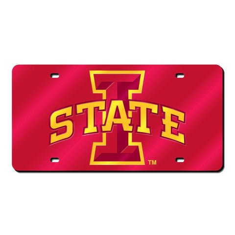 Iowa State Cyclones Ncaa Laser Cut License Plate Cover