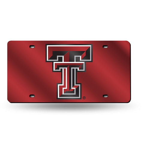 Texas Tech Red Raiders Ncaa Laser Cut License Plate Tag