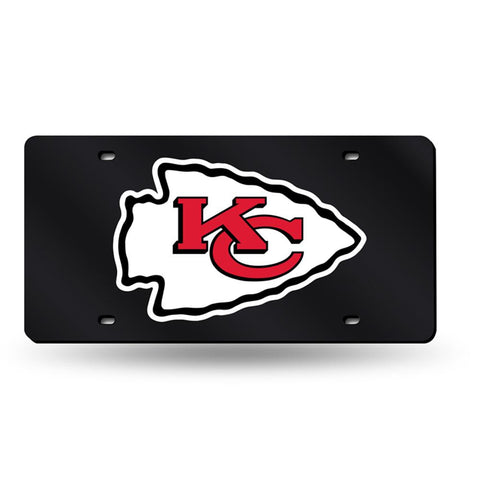 Kansas City Chiefs NFL Laser Cut License Plate Tag