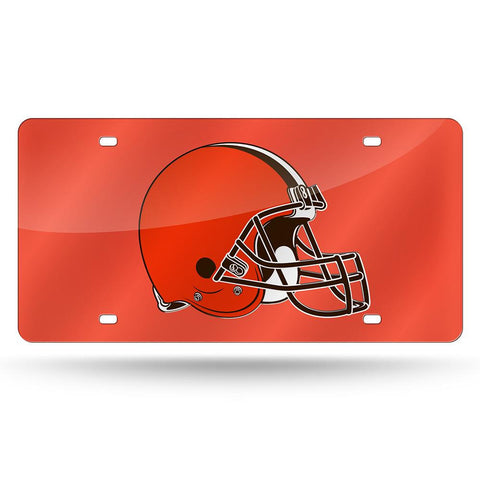 Cleveland Browns NFL Laser Cut License Plate Tag