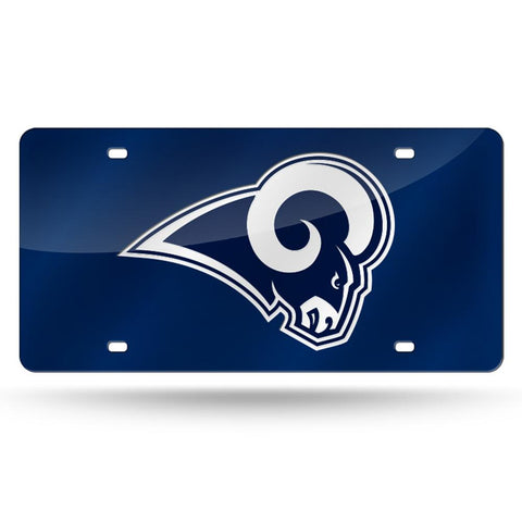 Los Angeles Rams Nfl Laser Cut License Plate Cover