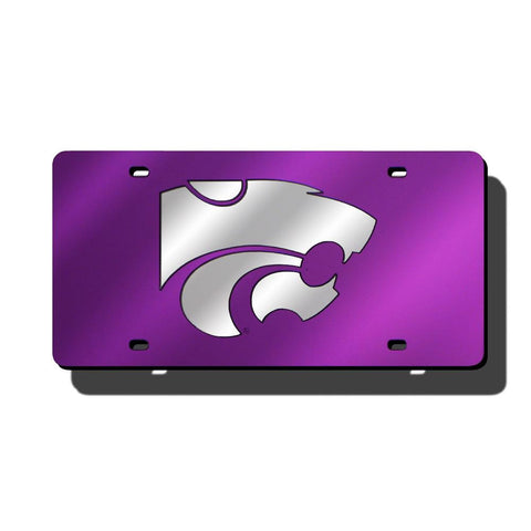 Kansas State Wildcats Ncaa Laser Cut License Plate Cover