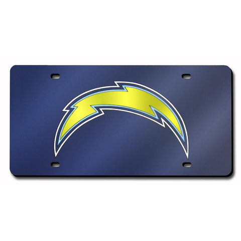 San Diego Chargers NFL Laser Cut License Plate Cover