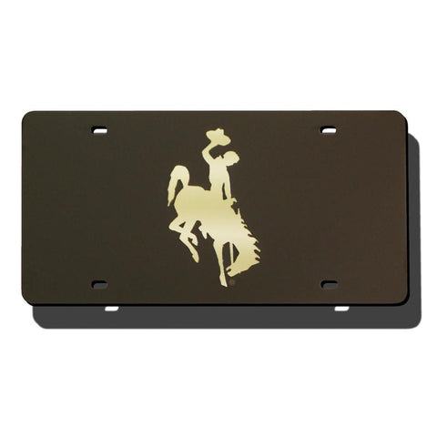 Wyoming Cowboys Ncaa Laser Cut License Plate Cover