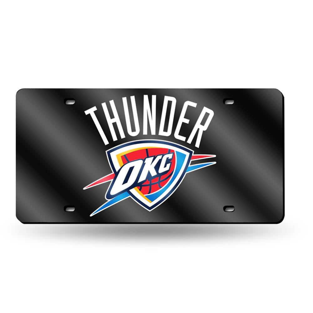 Oklahoma City Thunder NBA Laser Cut License Plate Tag
