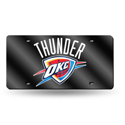 Oklahoma City Thunder NBA Laser Cut License Plate Tag
