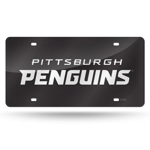 Pittsburgh Penguins Nhl Laser Cut License Plate Tag