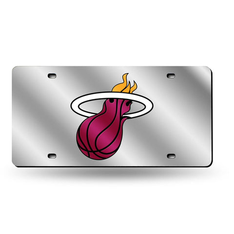 Miami Heat NBA Laser Cut License Plate Tag