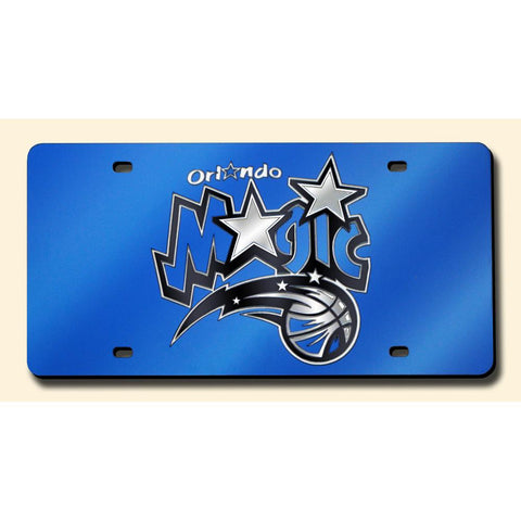 Orlando Magic NBA Laser Cut License Plate Cover