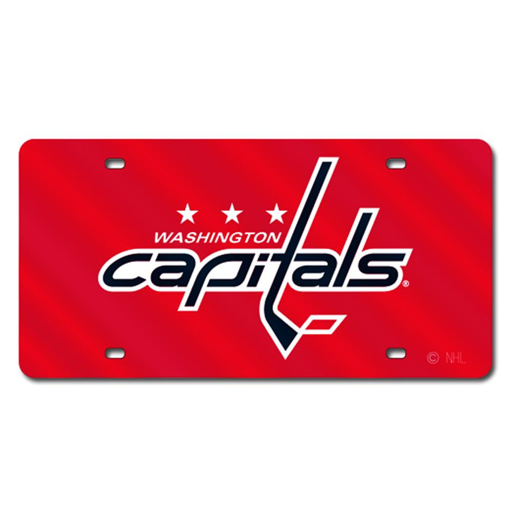 Washington Capitals NHL Laser Cut License Plate Cover