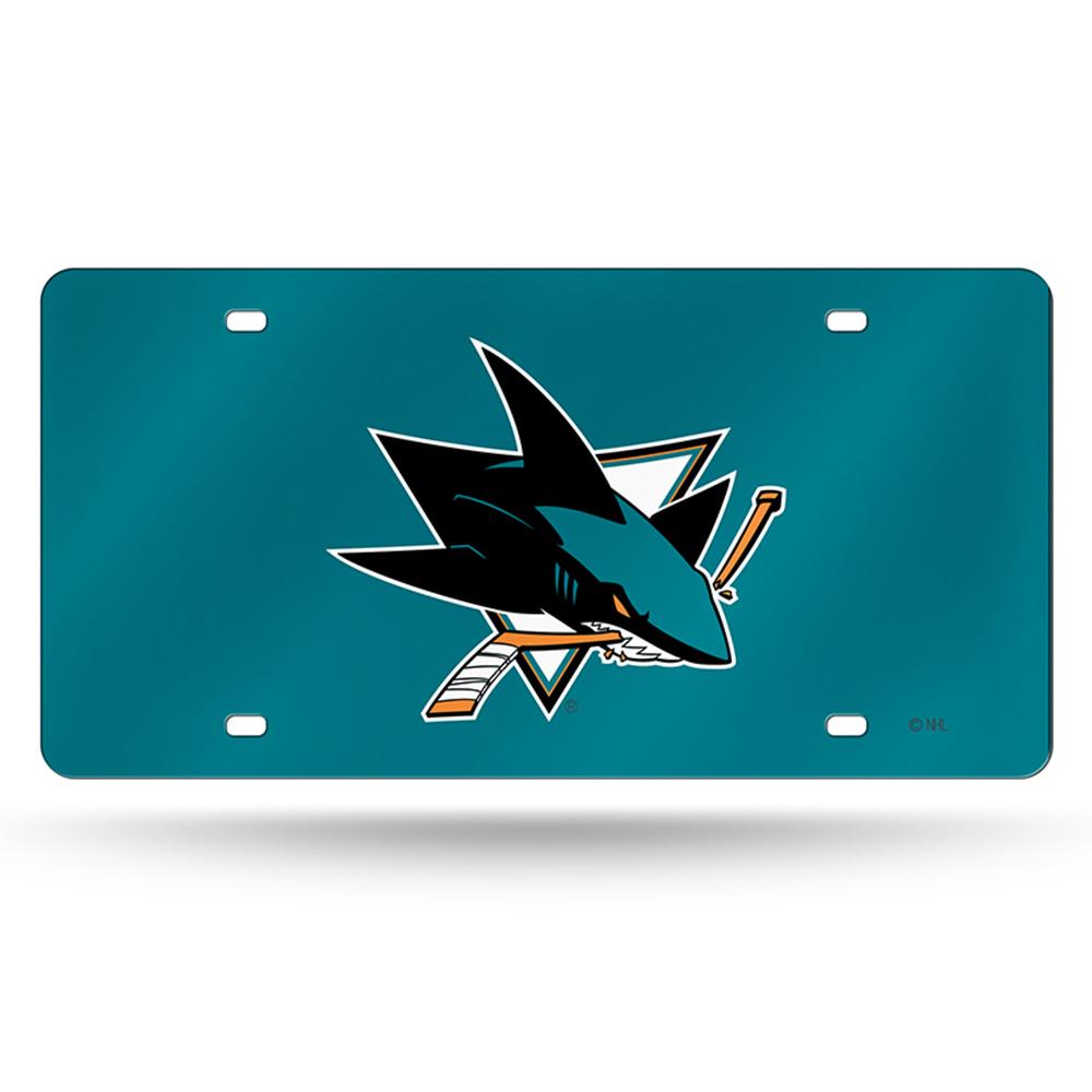 San Jose Sharks Nhl Laser Cut License Plate Cover