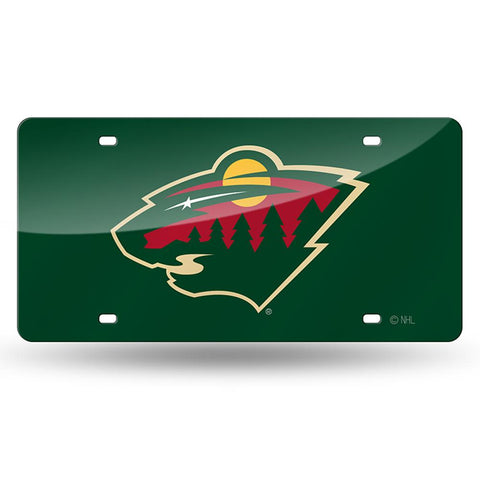 Minnesota Wild Nhl Laser Cut License Plate Cover