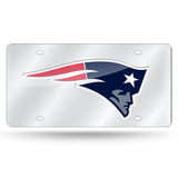 New England Patriots NFL Laser Cut License Plate Cover