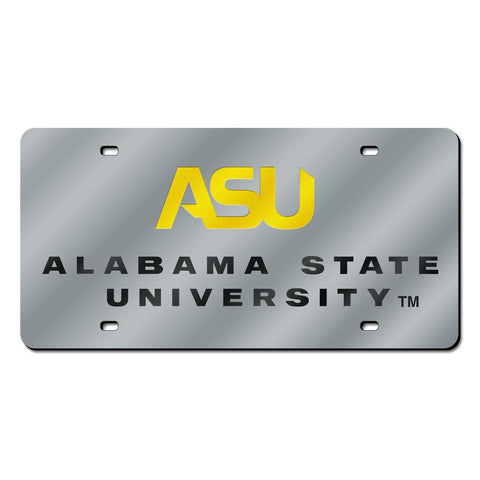 Alabama State Hornets Ncaa Laser Cut License Plate Tag