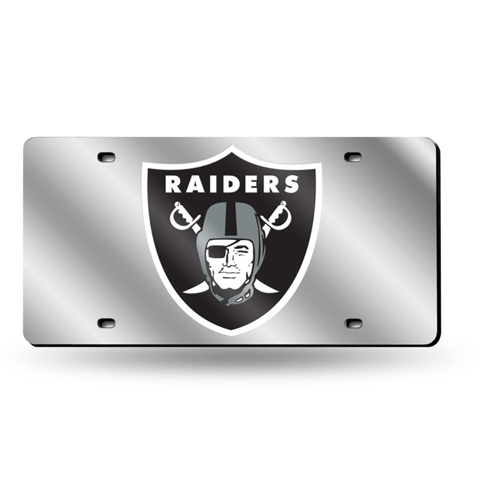 Oakland Raiders NFL Laser Cut License Plate Tag