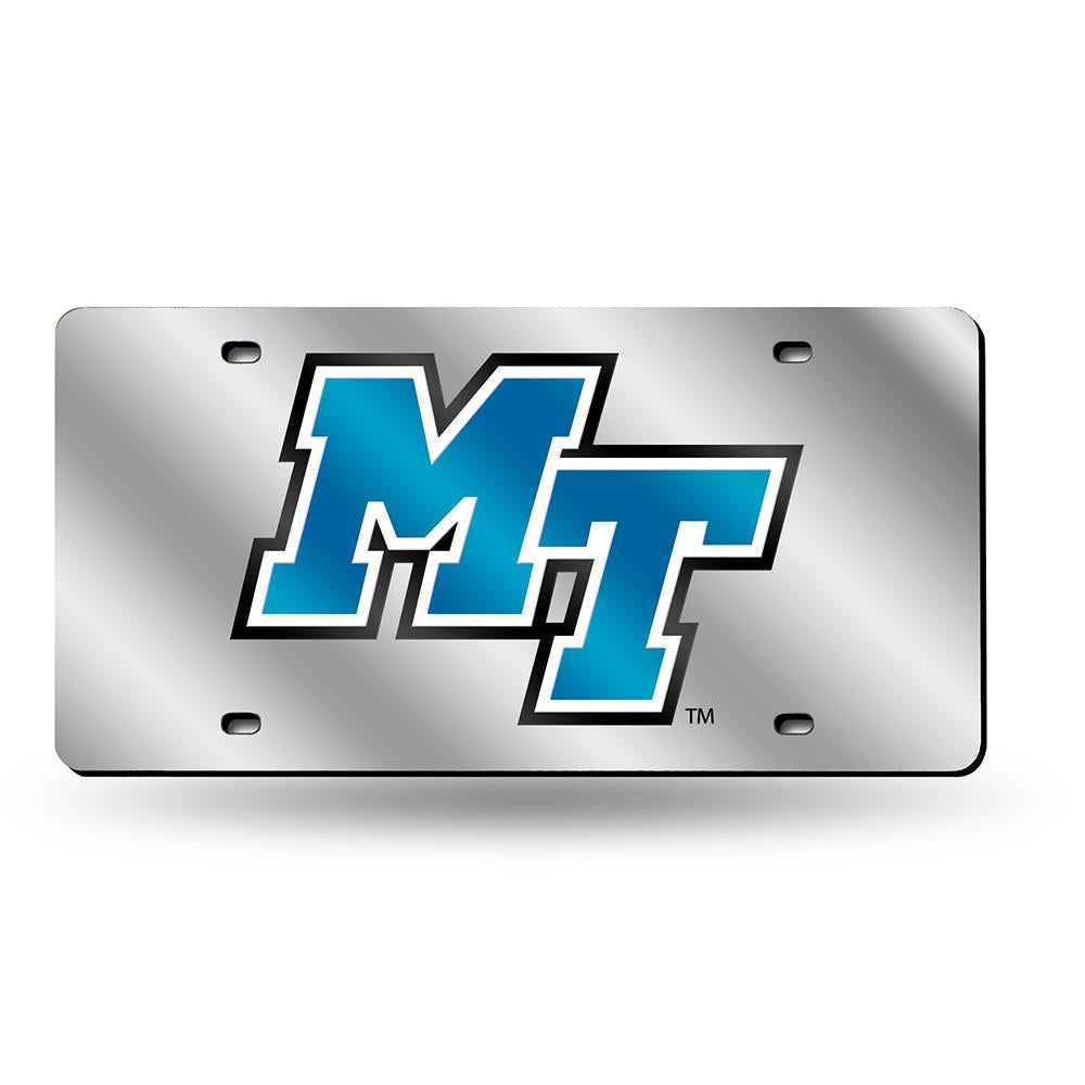 Middle Tennessee State Blue Raiders Ncaa Laser Cut License Plate Tag