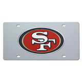 San Francisco 49ers NFL Laser Cut License Plate Cover