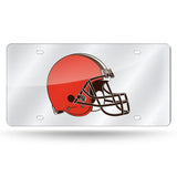 Cleveland Browns NFL Laser Cut License Plate Cover