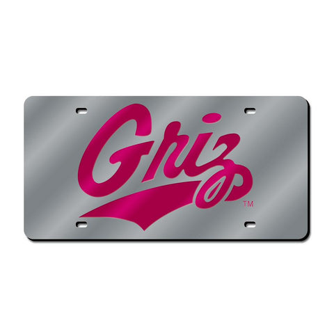 Montana Grizzlies Ncaa Laser Cut License Plate Tag