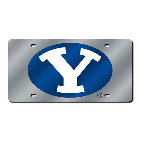 Brigham Young Cougars Ncaa Laser Cut License Plate Tag